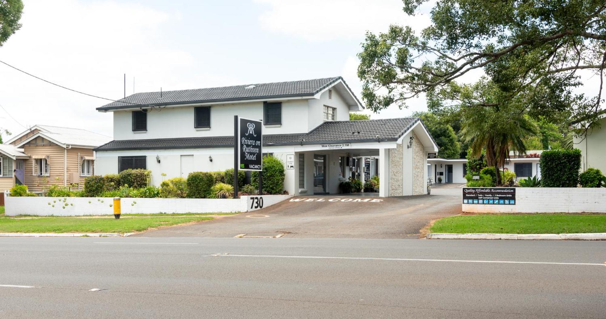 Riviera On Ruthven Motel Toowoomba Ngoại thất bức ảnh