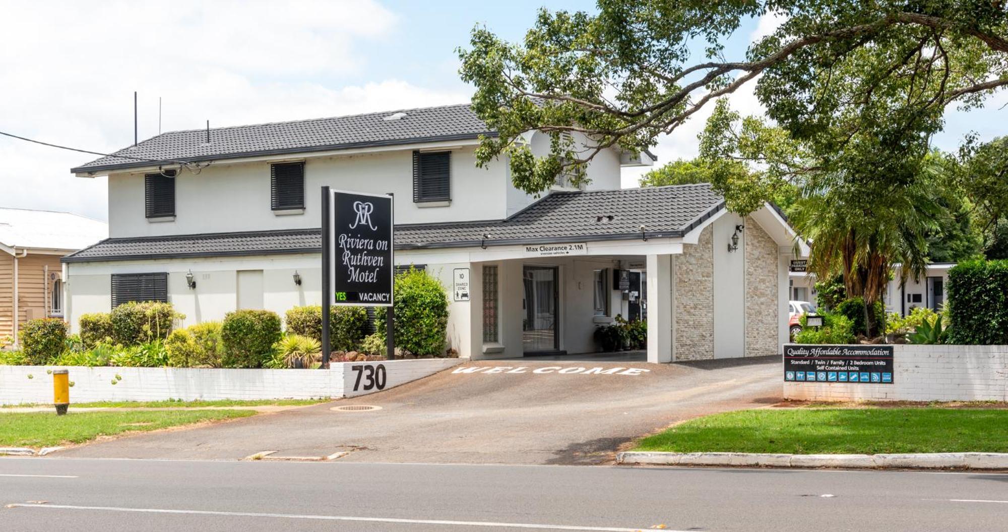 Riviera On Ruthven Motel Toowoomba Ngoại thất bức ảnh