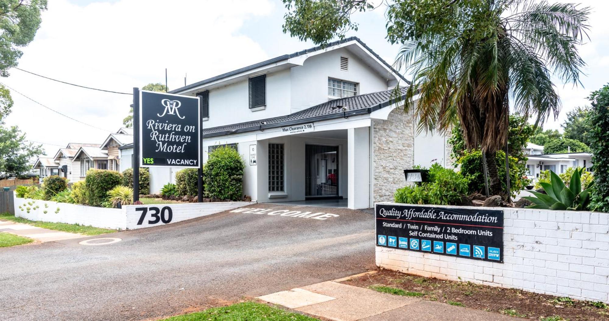 Riviera On Ruthven Motel Toowoomba Ngoại thất bức ảnh