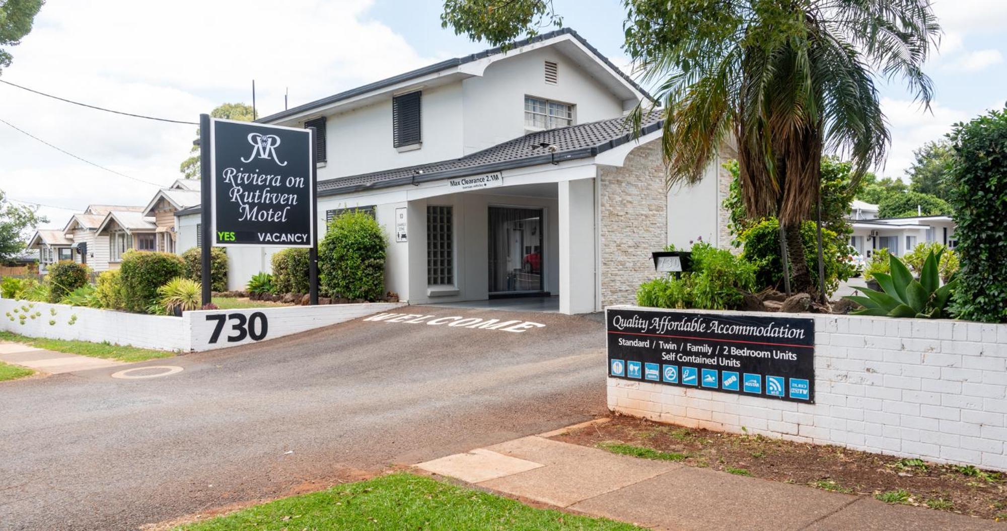Riviera On Ruthven Motel Toowoomba Ngoại thất bức ảnh